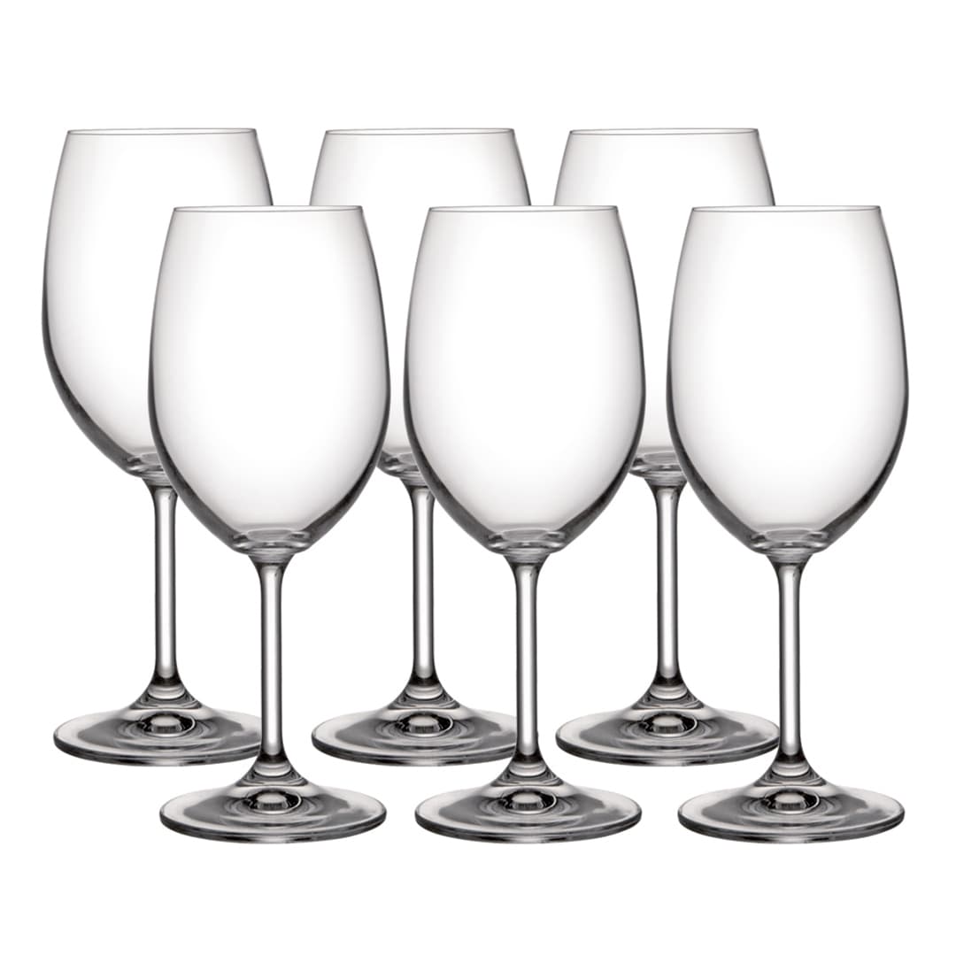 Jogo de taças de vinho